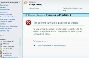 SharePointIframeerror